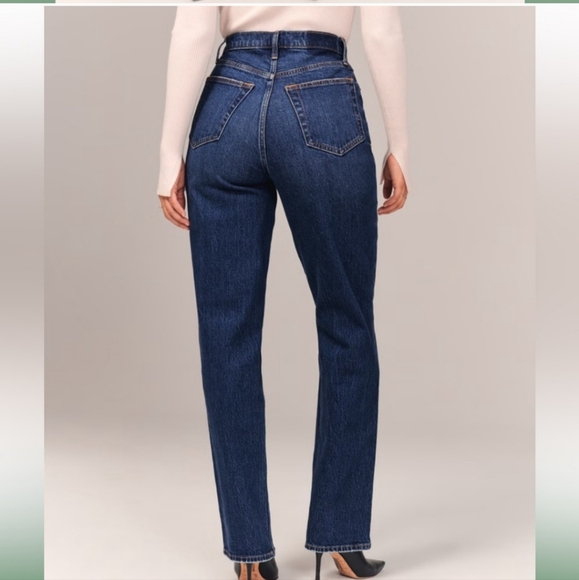 Abercrombie and Fitch The 90's straight ultra high rise jeans - Picture 2 of 13